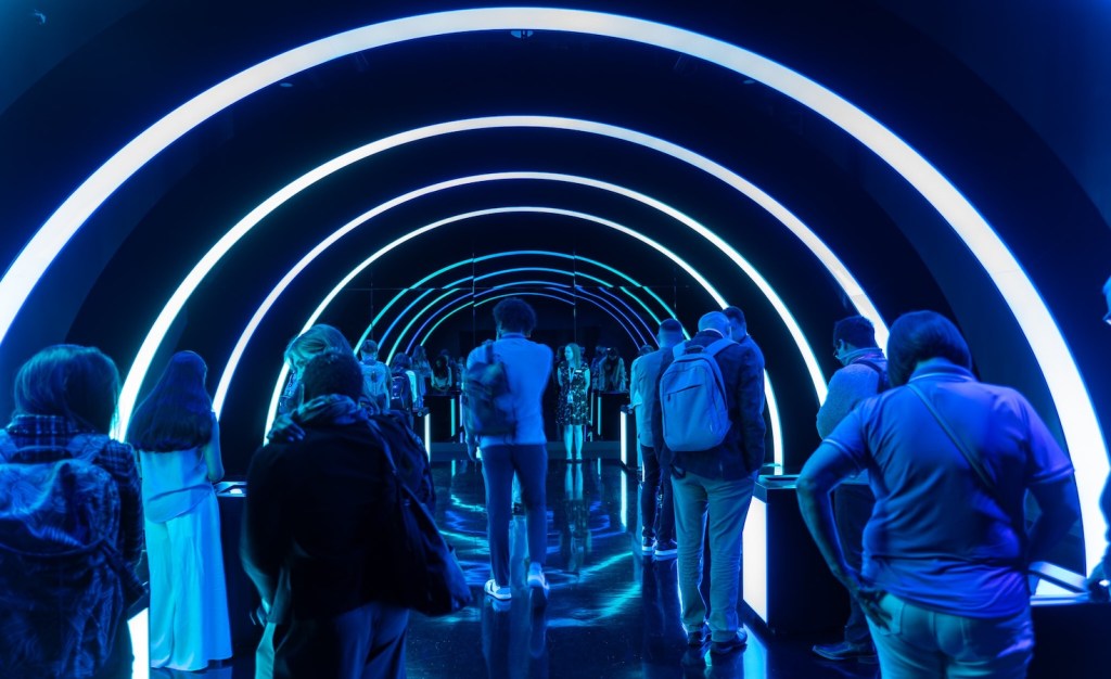 Attendees of Circularity 24 in Chicago made a field trip to the Blue Paradox exhibit at the Museum of Science and Industry.